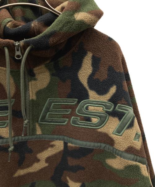 SUPREME（シュプリーム）SUPREME (シュプリーム) 19AW Polartec フリースパーカー グリーン サイズ:XLの古着・服飾アイテム