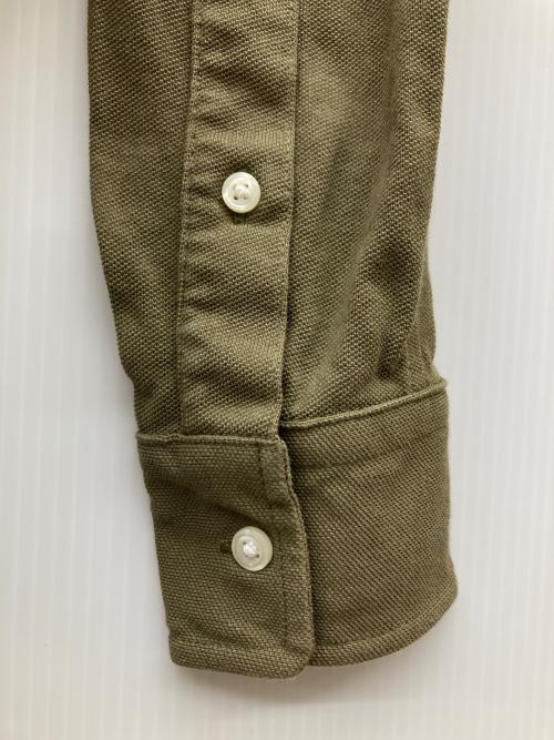 POLO RALPH LAUREN（ポロ・ラルフローレン）POLO RALPH LAUREN (ポロ・ラルフローレン) シャツワンピース オリーブ サイズ:Mの古着・服飾アイテム