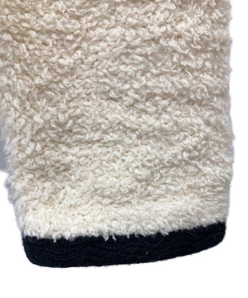 eimy istoire（エイミーイストワール）eimy istoire (エイミーイストワール) TEDDY KNIT JACKET アイボリー サイズ:FREEの古着・服飾アイテム