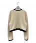 eimy istoire (エイミーイストワール) TEDDY KNIT JACKET アイボリー サイズ:FREE：10000円