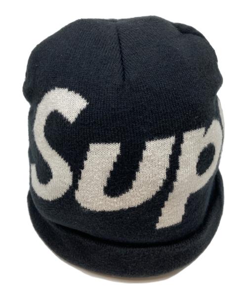 SUPREME（シュプリーム）SUPREME (シュプリーム) Big Logo Beanie ブラックの古着・服飾アイテム