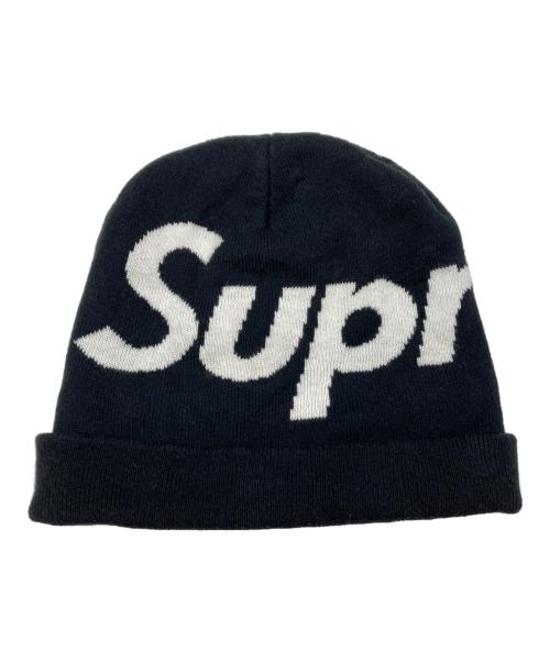 SUPREME（シュプリーム）SUPREME (シュプリーム) Big Logo Beanie ブラックの古着・服飾アイテム