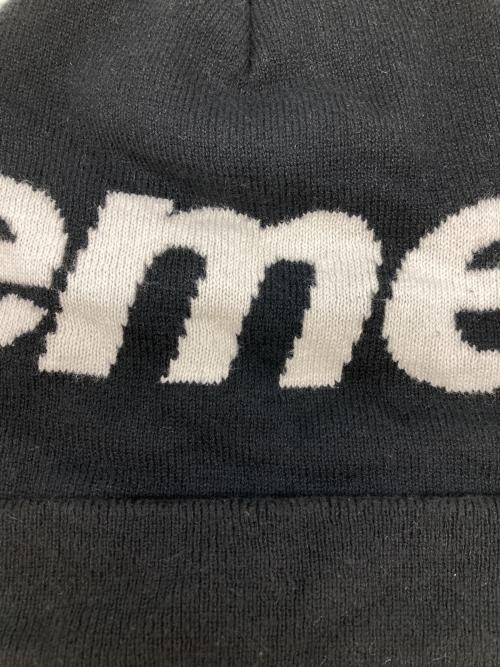 SUPREME（シュプリーム）SUPREME (シュプリーム) Big Logo Beanie ブラックの古着・服飾アイテム