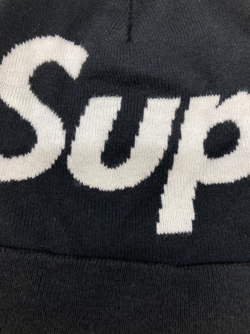 SUPREME（シュプリーム）SUPREME (シュプリーム) Big Logo Beanie ブラックの古着・服飾アイテム