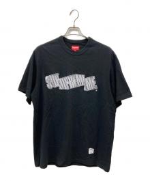 SUPREME（シュプリーム）の古着「21SS Cut Logo S/S Top」｜ブラック