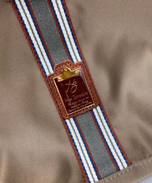HER SCHEDULE（ハースケジュール）HER SCHEDULE (ハースケジュール) 2WAYリュック/ナイロンバッグ ベージュの古着・服飾アイテム