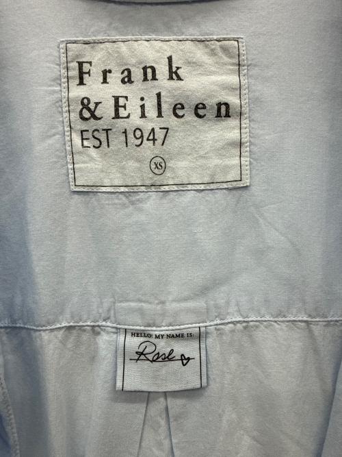 Frank&Eileen（フランクアンドアイリーン）Frank&Eileen (フランクアンドアイリーン) ローズオーガニックコットンボイルシャツ スカイブルー サイズ:XSの古着・服飾アイテム
