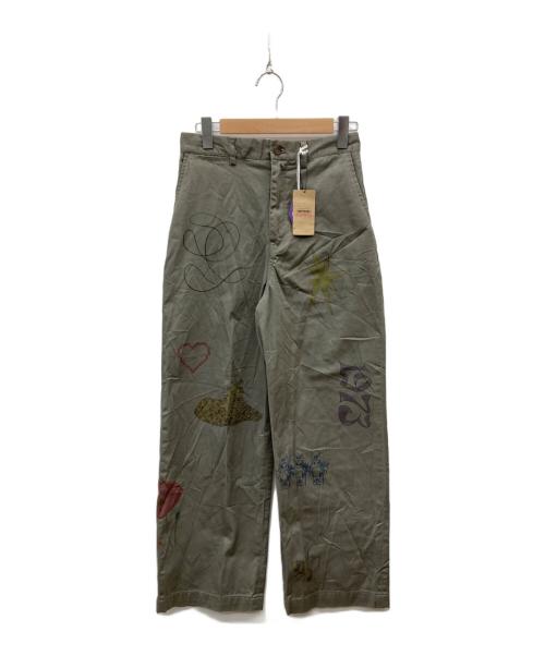 OUTDOOR PRODUCTS（アウトドア プロダクツ）OUTDOOR PRODUCTS (アウトドア プロダクツ) ULTチノセレモニースラックス グレー サイズ:38 未使用品の古着・服飾アイテム
