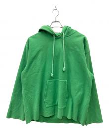 AURALEE（オーラリー）の古着「SUPER MILLED SWEAT PARKA」｜グリーン