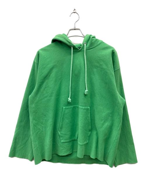 AURALEE（オーラリー）AURALEE (オーラリー) SUPER MILLED SWEAT PARKA グリーン サイズ:4の古着・服飾アイテム