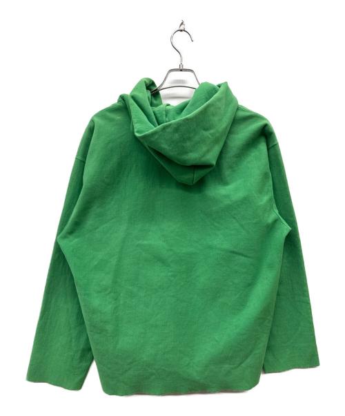 AURALEE（オーラリー）AURALEE (オーラリー) SUPER MILLED SWEAT PARKA グリーン サイズ:4の古着・服飾アイテム