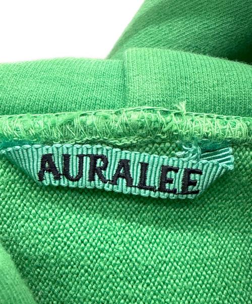 AURALEE（オーラリー）AURALEE (オーラリー) SUPER MILLED SWEAT PARKA グリーン サイズ:4の古着・服飾アイテム