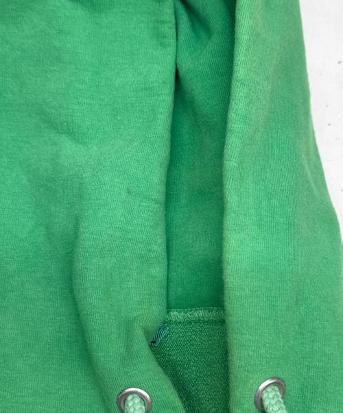 AURALEE（オーラリー）AURALEE (オーラリー) SUPER MILLED SWEAT PARKA グリーン サイズ:4の古着・服飾アイテム