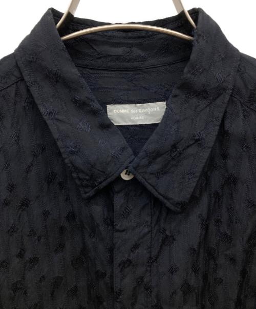 COMME des GARCONS HOMME（コムデギャルソン オム）COMME des GARCONS HOMME (コムデギャルソン オム) 80'S レーヨンシャツ ブラック サイズ:-の古着・服飾アイテム