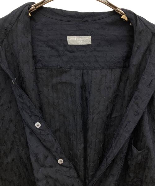 COMME des GARCONS HOMME（コムデギャルソン オム）COMME des GARCONS HOMME (コムデギャルソン オム) 80'S レーヨンシャツ ブラック サイズ:-の古着・服飾アイテム