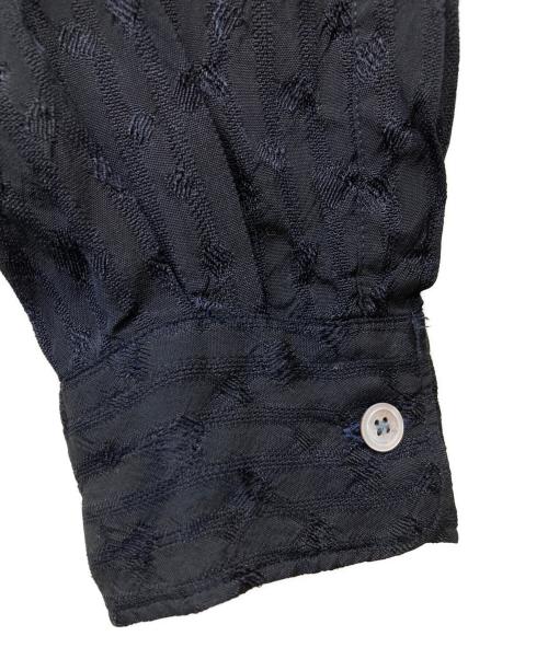 COMME des GARCONS HOMME（コムデギャルソン オム）COMME des GARCONS HOMME (コムデギャルソン オム) 80'S レーヨンシャツ ブラック サイズ:-の古着・服飾アイテム