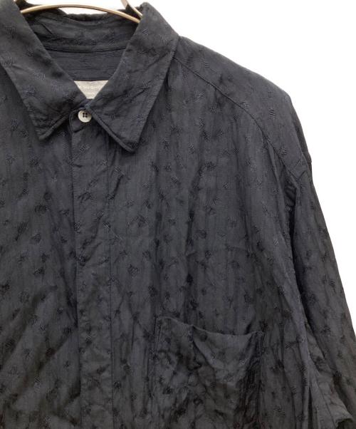 COMME des GARCONS HOMME（コムデギャルソン オム）COMME des GARCONS HOMME (コムデギャルソン オム) 80'S レーヨンシャツ ブラック サイズ:-の古着・服飾アイテム