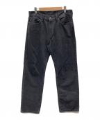 LEVI'Sリーバイス）の古着「555 デニムパンツ」｜ブラック