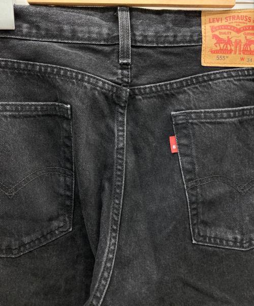 LEVI'S（リーバイス）LEVI'S (リーバイス) 555 デニムパンツ ブラック サイズ:W34×L32の古着・服飾アイテム