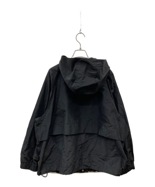 Curensology（カレンソロジー）Curensology (カレンソロジー) ナイロンラミーフーディーブルゾン ブラック サイズ:FREEの古着・服飾アイテム