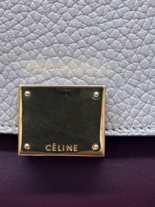 CELINE（セリーヌ）CELINE (セリーヌ) トラペーズ ミディアム ハンドバッグ マルチカラーの古着・服飾アイテム