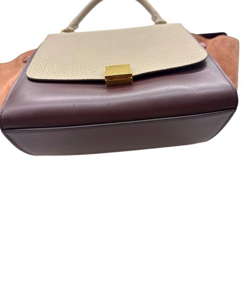 CELINE（セリーヌ）CELINE (セリーヌ) トラペーズ ミディアム ハンドバッグ マルチカラーの古着・服飾アイテム