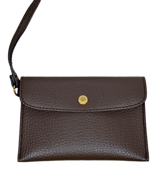 STELLA McCARTNEY（ステラマッカートニー）STELLA McCARTNEY (ステラマッカートニー) Logo Tote Embossed Grainy Mat ブラウンの古着・服飾アイテム