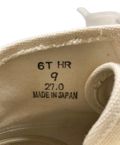 STUSSY Livin'GENERAL STORE（ステューシー リビン ジェネラルストア）STUSSY Livin'GENERAL STORE (ステューシー リビン ジェネラルストア) moon star (ムーンスター) RAIN SHOES アイボリー×オリーブ サイズ:27.0cmの古着・服飾アイテム