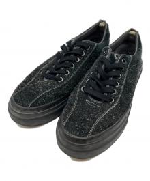 SWC（ステファニー ワーカーズ クラブ）の古着「DELLOW LOW HAIRY SUEDE」｜ブラック