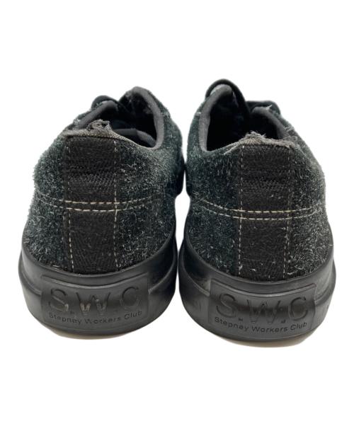 SWC（ステファニー ワーカーズ クラブ）SWC (ステファニー ワーカーズ クラブ) DELLOW LOW HAIRY SUEDE ブラック サイズ:41の古着・服飾アイテム