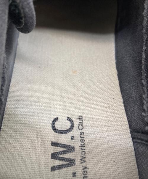 SWC（ステファニー ワーカーズ クラブ）SWC (ステファニー ワーカーズ クラブ) DELLOW LOW HAIRY SUEDE ブラック サイズ:41の古着・服飾アイテム