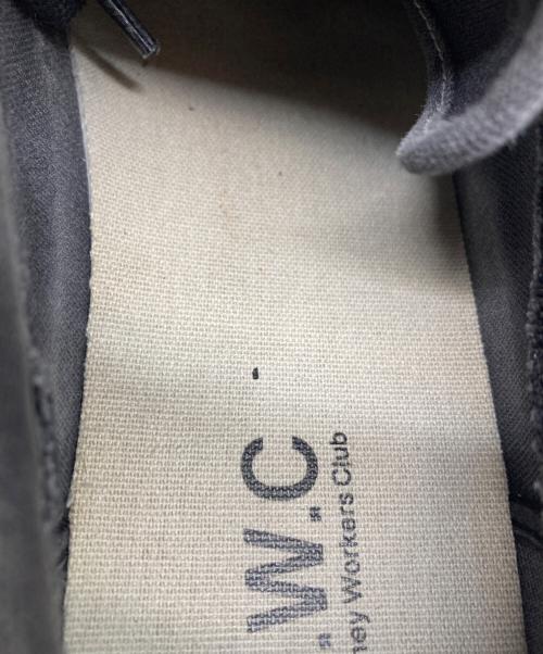 SWC（ステファニー ワーカーズ クラブ）SWC (ステファニー ワーカーズ クラブ) DELLOW LOW HAIRY SUEDE ブラック サイズ:41の古着・服飾アイテム