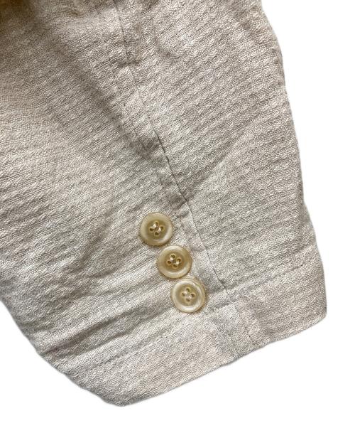 COMME des GARCONS HOMME（コムデギャルソン オム）COMME des GARCONS HOMME (コムデギャルソン オム) リネン3Bジャケット ベージュ サイズ:Mの古着・服飾アイテム