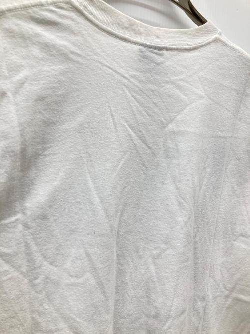 stussy（ステューシー）stussy (ステューシー) 00s フォトグラフィックTシャツ ホワイト×パープル サイズ:Lの古着・服飾アイテム