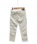 POLO RALPH LAUREN (ポロ・ラルフローレン) USED加工デニムパンツ アイボリー サイズ:SIZE 25：5000円