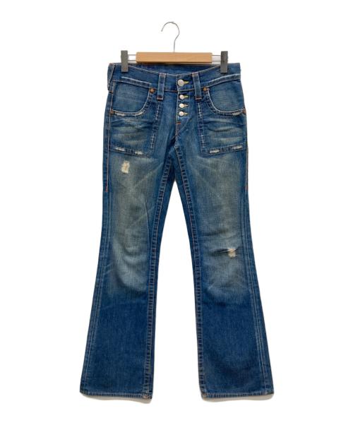 TRUE RELIGION（トゥルー レリジョン）TRUE RELIGION (トゥルー レリジョン) #804 フレアデニムパンツ インディゴ サイズ: W28×L33の古着・服飾アイテム