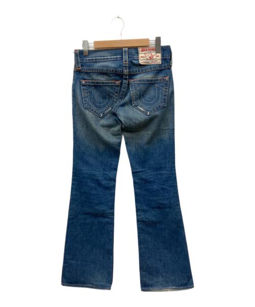 TRUE RELIGION（トゥルー レリジョン）TRUE RELIGION (トゥルー レリジョン) #804 フレアデニムパンツ インディゴ サイズ: W28×L33の古着・服飾アイテム