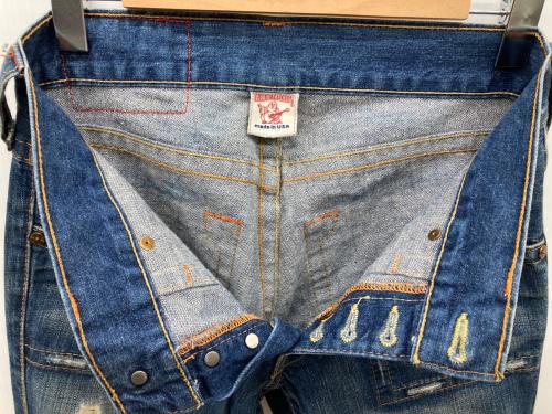 TRUE RELIGION（トゥルー レリジョン）TRUE RELIGION (トゥルー レリジョン) #804 フレアデニムパンツ インディゴ サイズ: W28×L33の古着・服飾アイテム