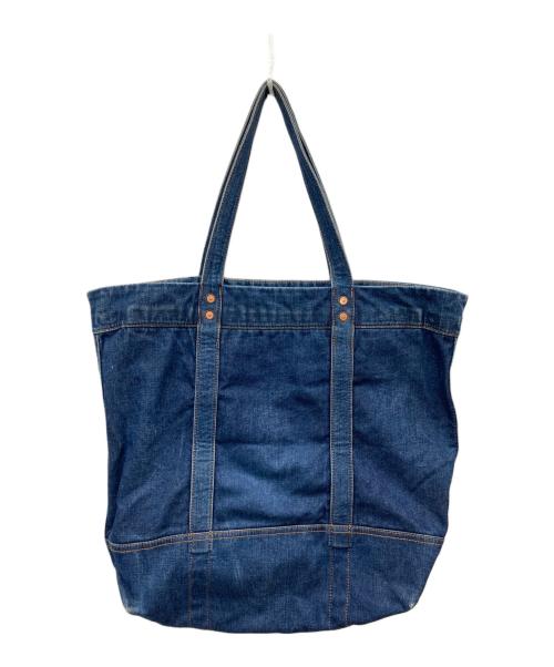 POLO RALPH LAUREN（ポロ・ラルフローレン）POLO RALPH LAUREN (ポロ・ラルフローレン) ビッグポニー デニムトートバッグ インディゴ サイズ:-の古着・服飾アイテム