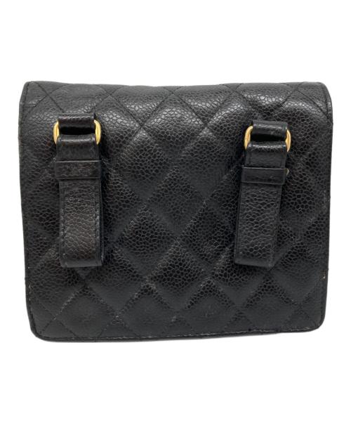 CHANEL（シャネル）CHANEL (シャネル) マトラッセウエストポーチ ブラック サイズ:-の古着・服飾アイテム