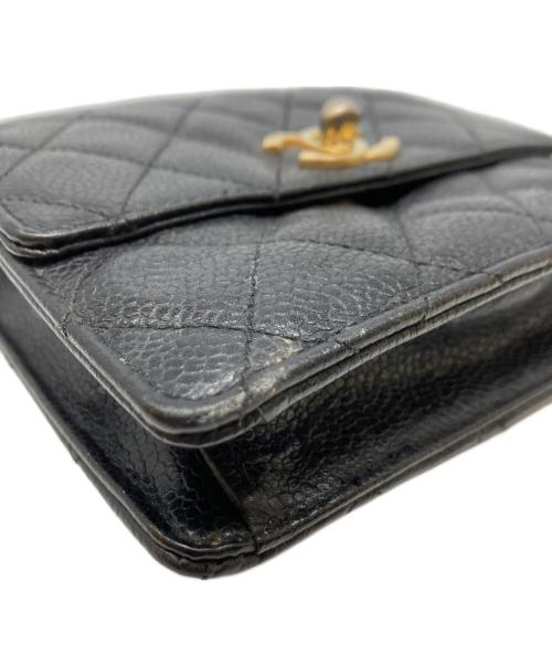 CHANEL（シャネル）CHANEL (シャネル) マトラッセウエストポーチ ブラック サイズ:-の古着・服飾アイテム