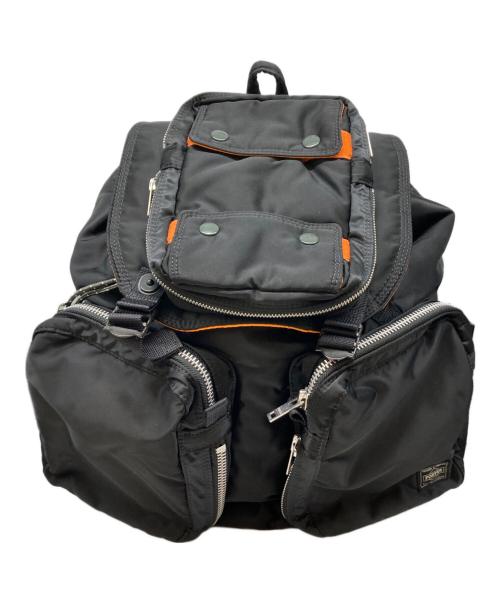 PORTER（ポーター）PORTER (ポーター) TANKER BACKPACK ブラックの古着・服飾アイテム
