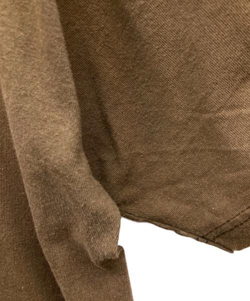 stussy（ステューシー）stussy (ステューシー) 90’s CUSTOMADE Tシャツ ブラウン サイズ:Lの古着・服飾アイテム