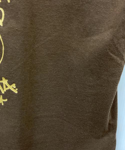 stussy（ステューシー）stussy (ステューシー) 90’s CUSTOMADE Tシャツ ブラウン サイズ:Lの古着・服飾アイテム