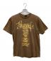 stussy（ステューシー）の古着「90’s CUSTOMADE Tシャツ」｜ブラウン