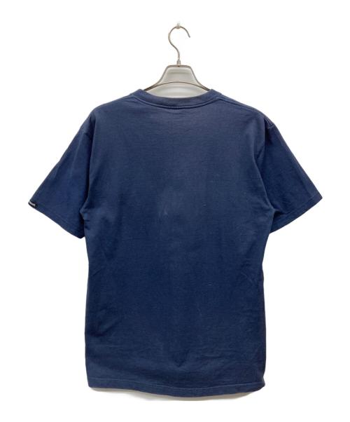 stussy（ステューシー）stussy (ステューシー) 90’s CUSTOM  MADE N°3 プリントTシャツ ネイビー サイズ:-の古着・服飾アイテム