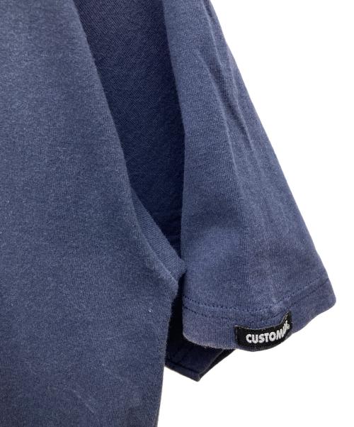 stussy（ステューシー）stussy (ステューシー) 90’s CUSTOM  MADE N°3 プリントTシャツ ネイビー サイズ:-の古着・服飾アイテム