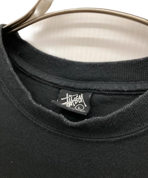 stussy（ステューシー）stussy (ステューシー) NEXUSVII (ネクサスセブン) プリントTシャツ ブラック サイズ:Lの古着・服飾アイテム