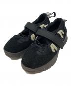 Rockfish Weatherwearロックフィッシュウェザーウェア）の古着「BRYN VELCRO SNEAKERS」｜ブラック