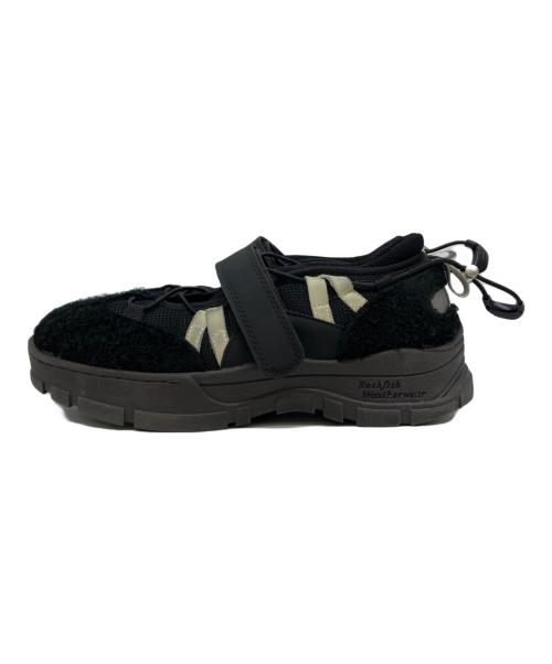 Rockfish Weatherwear（ロックフィッシュウェザーウェア）Rockfish Weatherwear (ロックフィッシュウェザーウェア) BRYN VELCRO SNEAKERS ブラック サイズ:UK5の古着・服飾アイテム